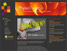 Tablet Screenshot of physio-es.de